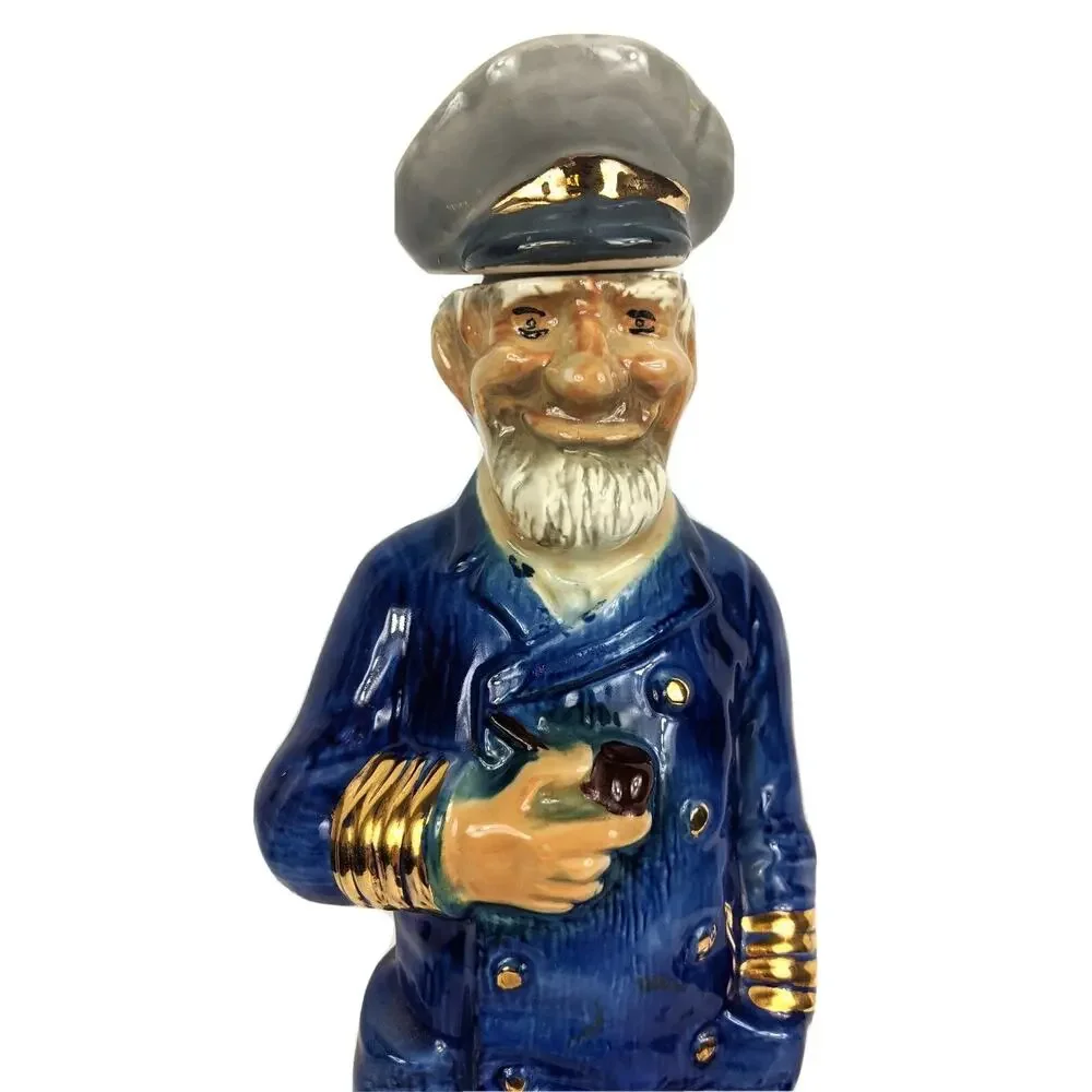 Ezra Brooks Captain Sailor Liqueur Decanter